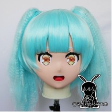 (RB326)Customize Full Head Quality Handmade Female/Girl Resin Japanese Anime Cartoon Character Kig Cosplay Kigurumi Mask (RB326)Customize Full Head Quality Handmade Female/Girl Resin Japanese Anime Cartoon Character Kig Cosplay Kigurumi Mask